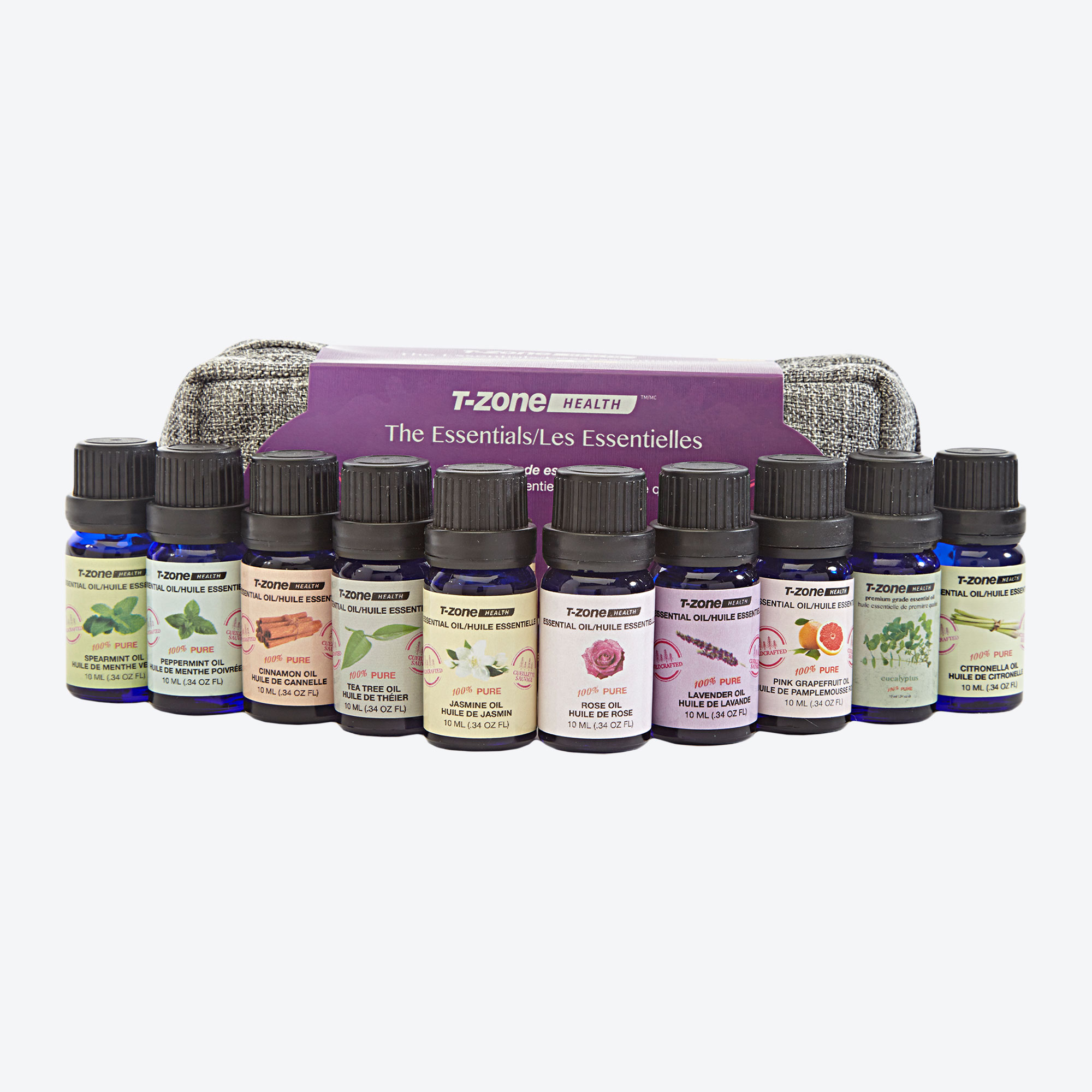 Essential Oil 10-Pack | T-Zone Health